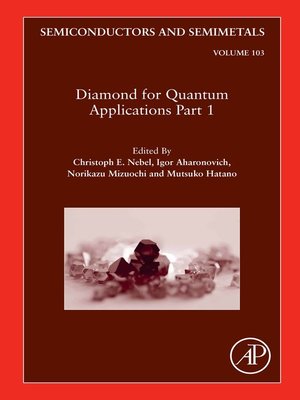 cover image of Diamond for Quantum Applications Part 1
